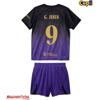 Barcelona Gabriel Jesus #9 Echipament de Fotbal Replică 2026-27 Copii Deplasare (+ Șorturi)